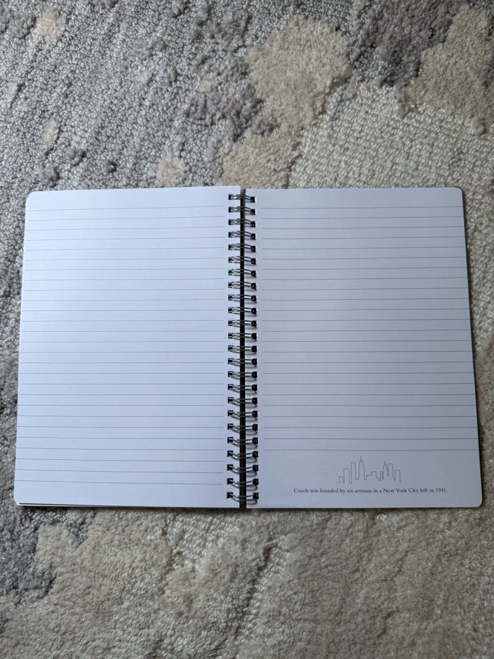 Coach Notebook - Picture 3 of 5